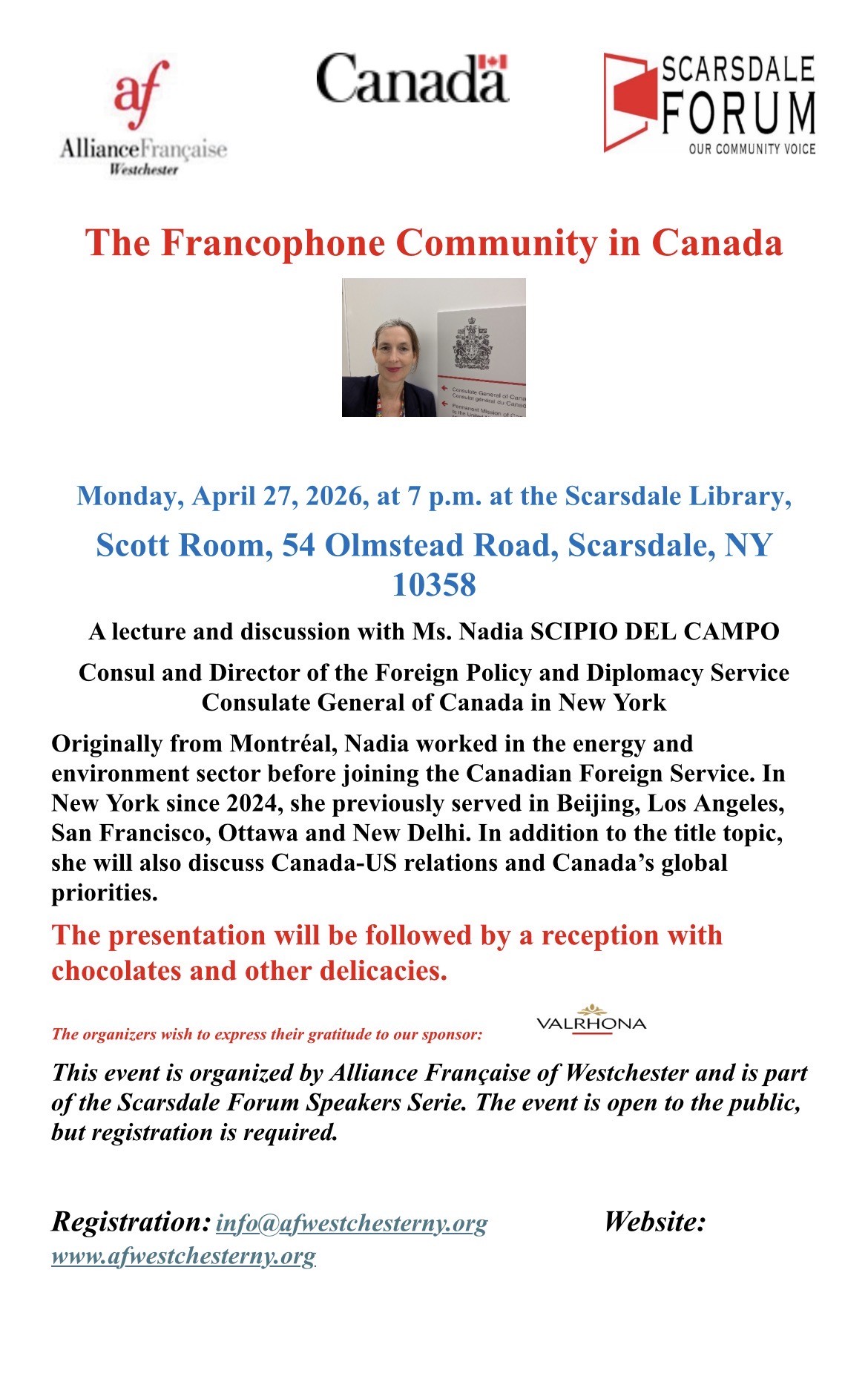 The francophone community in Canada